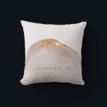 Moderna, gigliga guld-vattenfärgformer, enkel eleg kudde<br><div class="desc">Modern  vattenfärgsformer i guld rosa,  gigantisk elegant.</div>