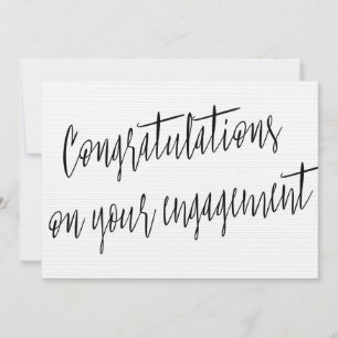 Moderna "Grattisar på förlovningen"