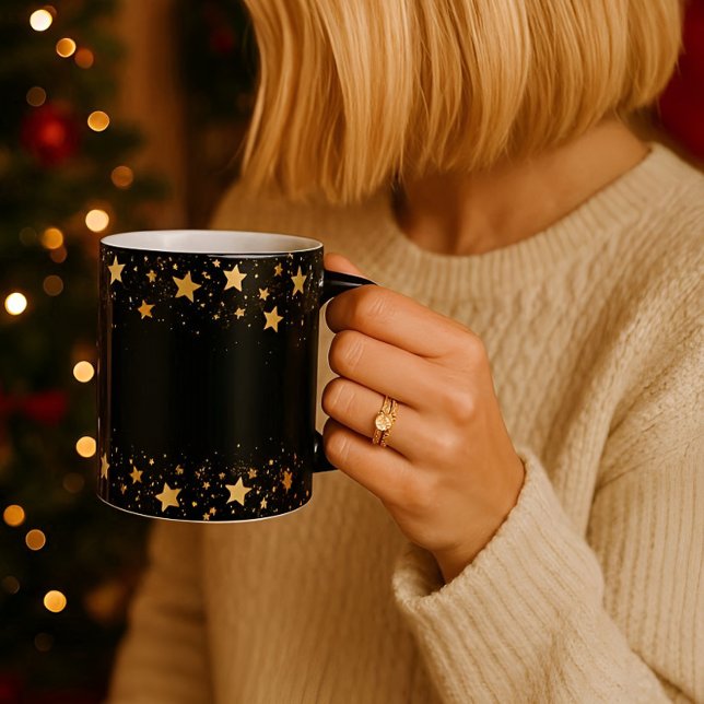 Moderna gyllene stjärnor MAGIC MUGG (Skapare uppladdad)