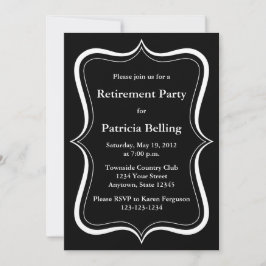 Moderna inbjudningar till Black & White Pension Pa