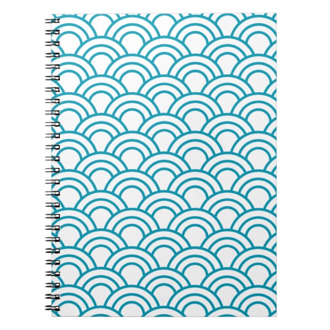 Moderna japanska geometriska mönster anteckningsbok (Framsidan)