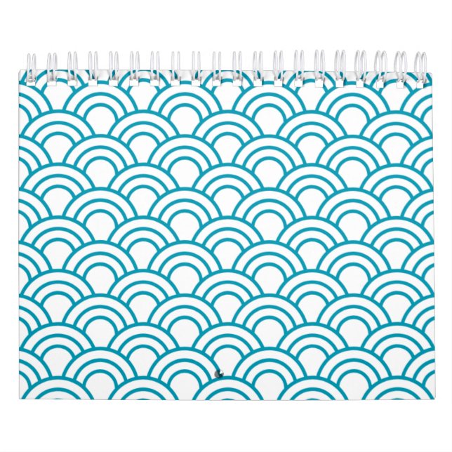 Moderna japanska geometriska mönster kalender (Omslag)