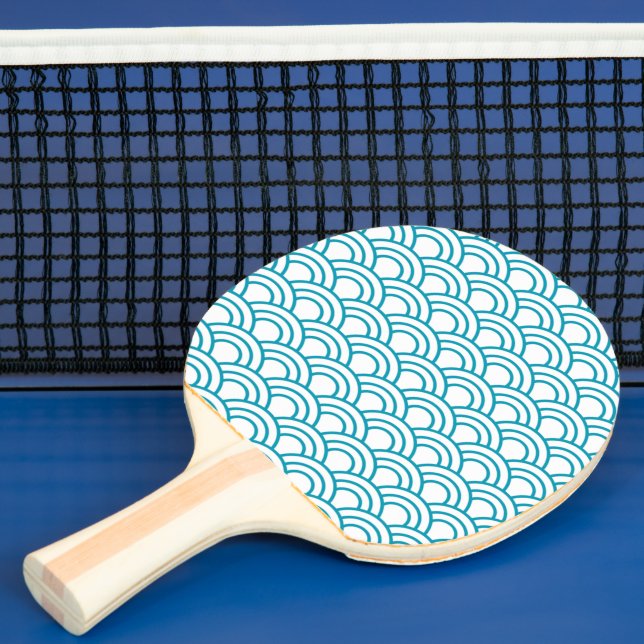 Moderna japanska geometriska mönster pingisracket (Insitu)