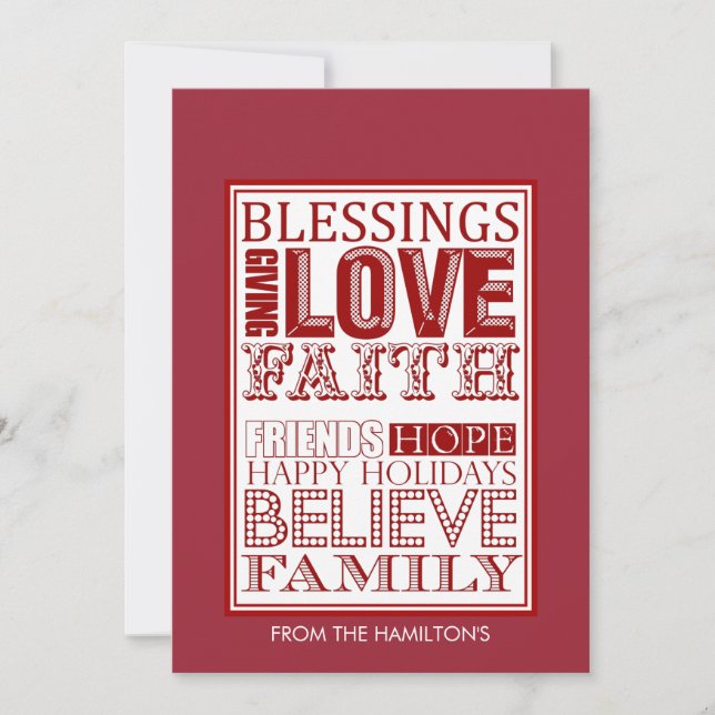 Moderna julkort (Framsida)