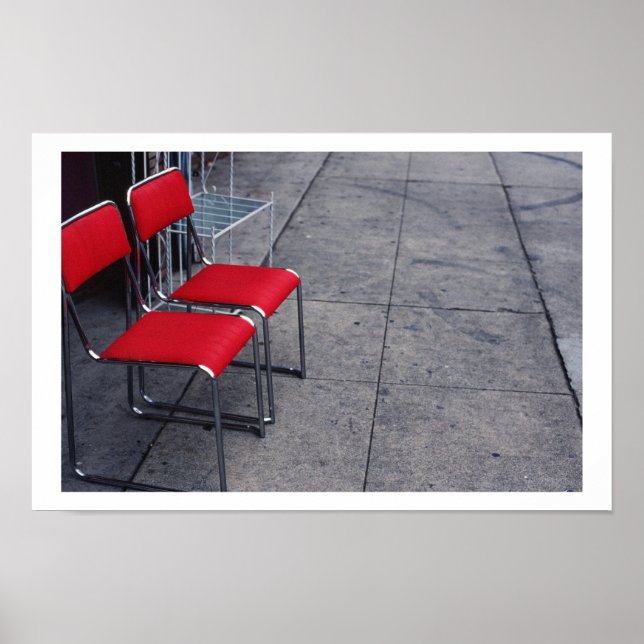 Moderna Kärlek-säten Poster (Framsidan)