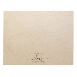 Moderna kartongidéer namn pappra papp anteckningsblock