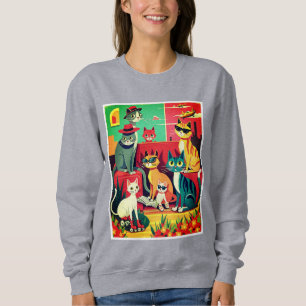Moderna katter på vaccinering i mitten av århundra t shirt