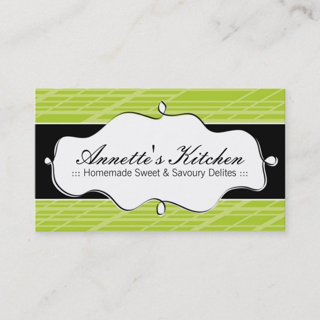 Moderna kockvisitkortar visitkort (Framsida)