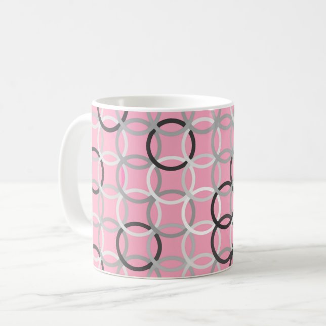 Moderna kretsar i mitten av århundradet, korallets kaffemugg (Framsida vänster)