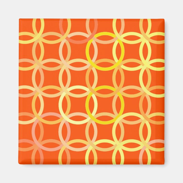 Moderna kretsar i mitten av århundradet, orange av magnet (Framsidan)