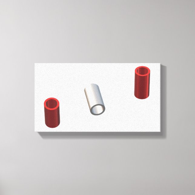 Moderna kuber canvastryck (Framsida)