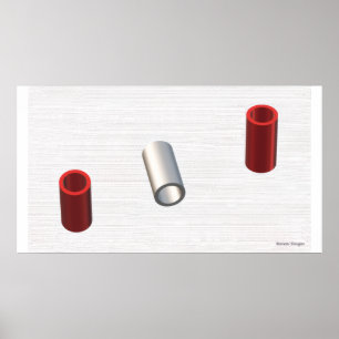 Moderna kuber poster