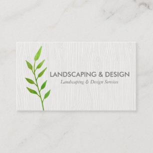 Moderna landskap & design visitkort