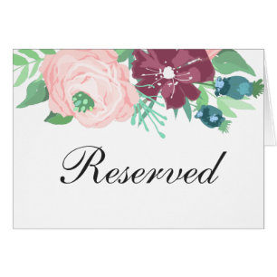 Moderna Lila trädgårdsblommor. Reserverad signatur OBS Kort