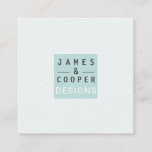 Moderna lutade elegantdesigner för rand Teal|White