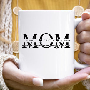 Moderna mammors barnnamn mors dag kaffemugg