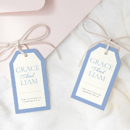 Moderna Märkre för bröllopsförmån i Gräns Presentetikett