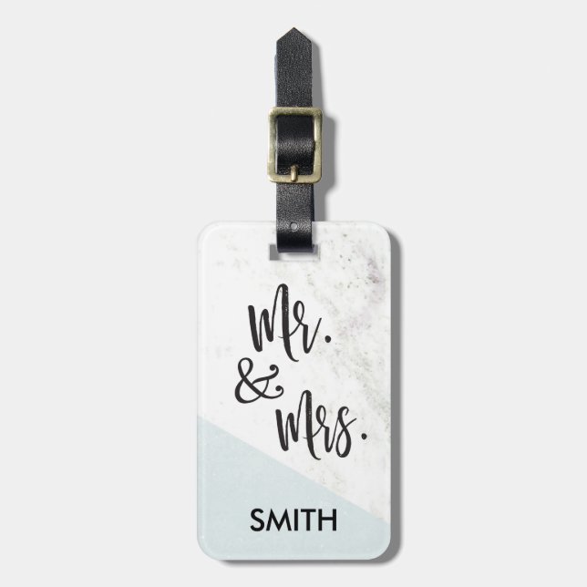 Moderna märkre för marmorherrskapbagage bagagebricka (Vertikal Framsida)
