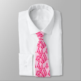 Moderna metalliska julgranar - fuchsia rosor slips