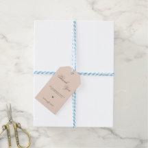 Moderna Minimalistiska Höst Tack Gåvokort