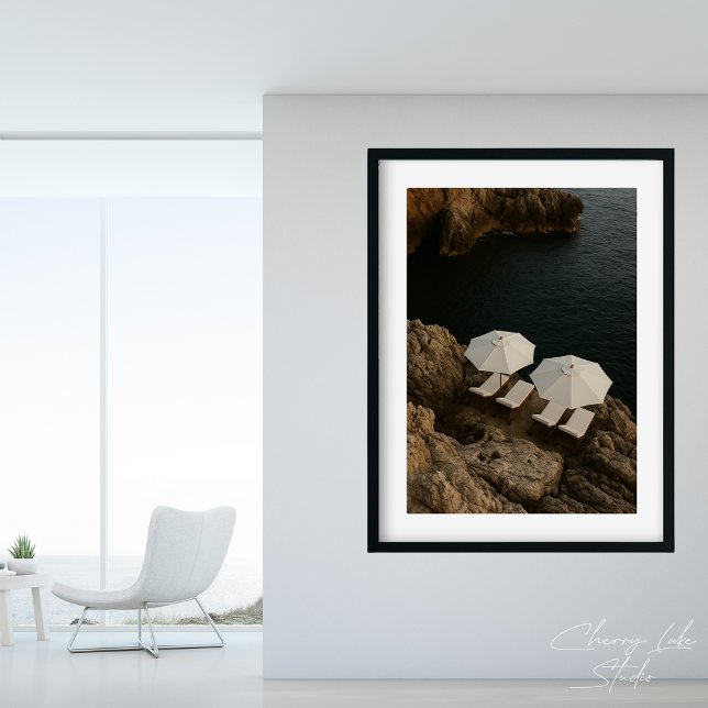 Moderna minimalistiska vita stolar för kustnära ti poster (Skapare uppladdad)