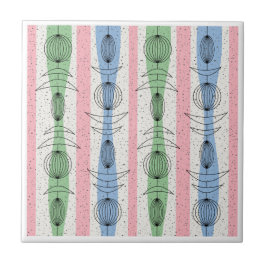 Moderna mobiltelefoner i mitten av århundradet 4 kakelplatta