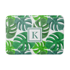Moderna Monogram Palmblad Badrumsmatta