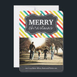 Moderna och ljusa kort för svart tavlajulfoto<br><div class="desc">Moderna och färgglada kort för svart tavlahelgdagfoto - som skapas av färgglada designer Inc. All text kan ändras! Alla designer skyddas under tar copyrightt på 2008-2013.</div>