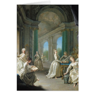 Moderna oskulder, 1728 hälsningskort