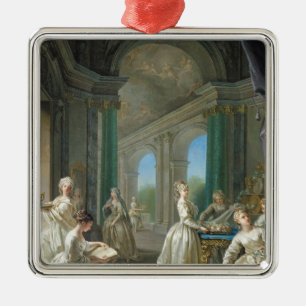 Moderna oskulder, 1728 julgransprydnad metall