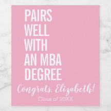 Moderna par bra med en MBA-grad Studenten