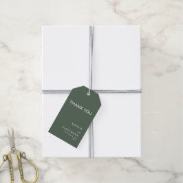 Moderna presentkort Vattenfärg Bröllop. Presentetikett