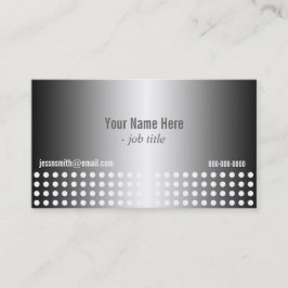 moderna profilkort för coola, svart och vitt visitkort