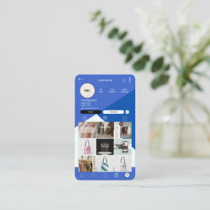 Moderna QR-Affärskort Anslutning Visitkort