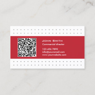 Moderna QR kodifierar Visitkort