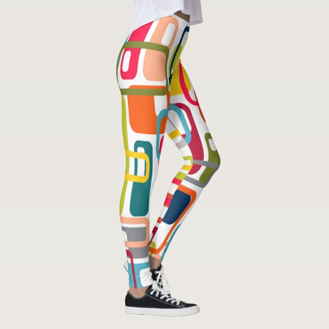Moderna rektanglar i mitten av århundradet leggings (Höger)