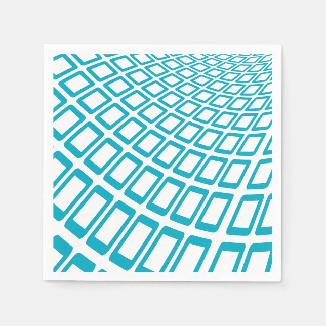 Moderna rektanglar Napkins Pappersservett (Framsidan)