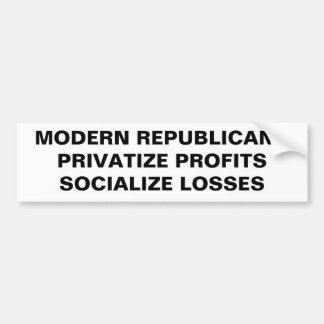 MODERNA REPUBLIKANER PRIVATISERAR VINSTER UMGÅS BILDEKAL