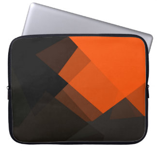 Moderna Retro Färger Geometrisk #13 Laptop Fodral