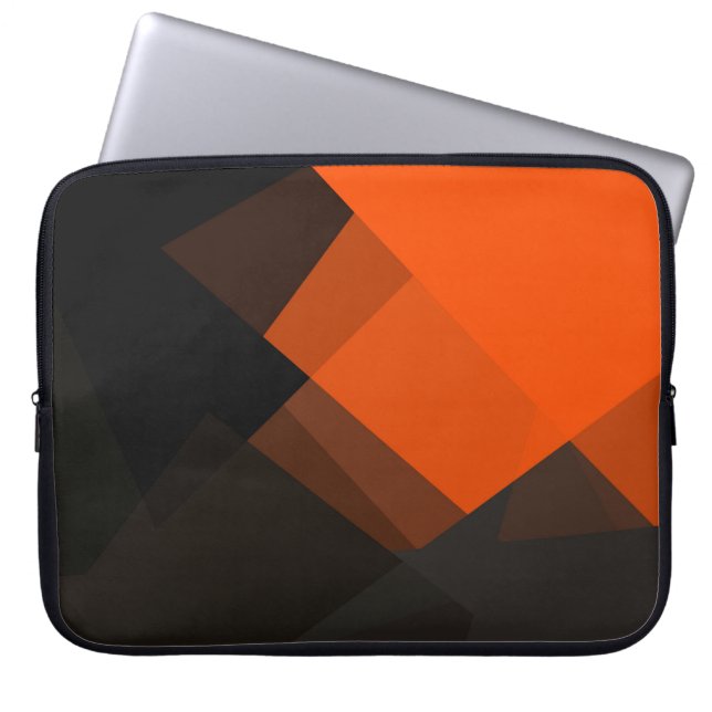 Moderna Retro Färger Geometrisk #13 Laptop Fodral (Framsidan)