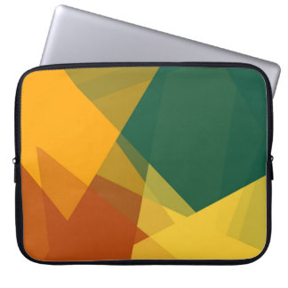 Moderna Retro Färger Geometrisk #20 Laptop Fodral