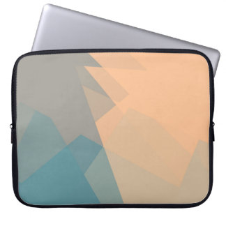 Moderna Retro Färger Geometrisk #21 Laptop Fodral