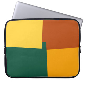 Moderna Retro Färger Geometrisk #31 Laptop Fodral