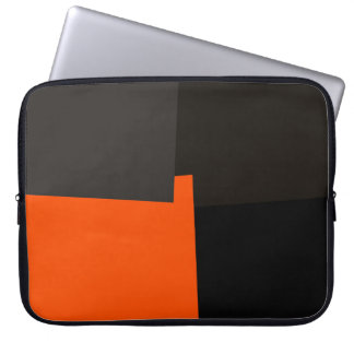 Moderna Retro Färger Geometrisk #38 Laptop Fodral