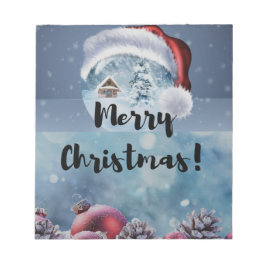 Moderna roliga söta julrenar anteckningsblock