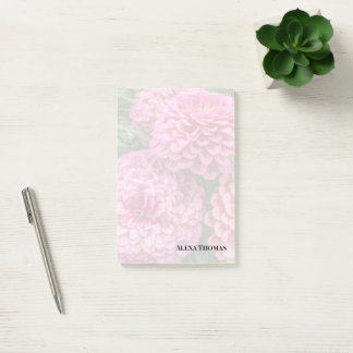 Moderna Rosa Dahlior Post-it Block