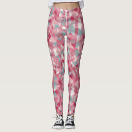 Moderna rosa-kvinnor leggings