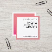 Moderna Rosa Minimalistiska Kort