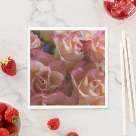 Moderna rosservietter i papper pappersservett