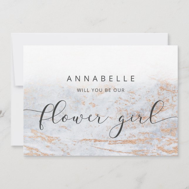 Moderna skulpturer i Blue Flower Girl Frieri Card (Framsida)